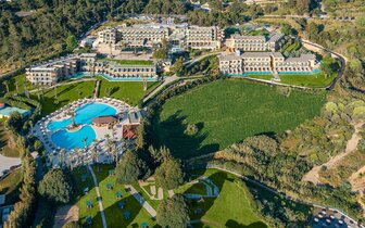Hotel Kresten Palace - letecký pohľad - letecký zájazd CK Turancar - Faliraki, Rodos