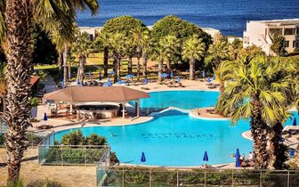Hotel Kresten Palace - bazén - letecký zájazd CK Turancar - Faliraki, Rodos