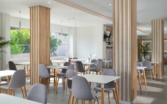 Hotel Rose - reštaurácia - letecký zájazd CK Turancar - Kallithea, Rodos