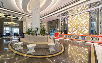 Diamond Premium Hotel & Spa - recepcia - letecký zájazd CK Turancar - Turecko, Titreyengöl 