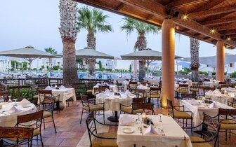 Neptune Luxury Resort - reštaurácia - letecky zájazd CK Turancar - Mastichari, Kos