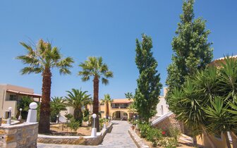 Kouros Palace hotel - záhrada - letecky zájazd CK Turancar - Kos, Mastichari
