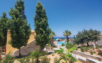 Kouros Palace hotel - záhrada - letecky zájazd CK Turancar - Kos, Mastichari