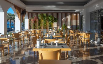 Hotel Kolymbia Bay Art - reštaurácia - letecký zájazd CK Turancar - Kolymbia, Rodos