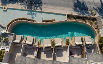 Hotel Kolymbia Bay Art - bazén - letecký zájazd CK Turancar - Kolymbia, Rodos