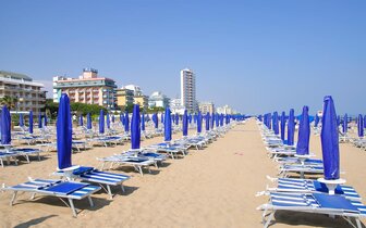 Rezidencia Ariston priamo na pláži v stredisku Lido di Jesolo, Severný Jadran, zájazdy CK TURANCAR