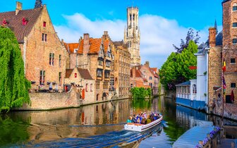 Letecké poznávacie zájazdy CK Turancar, Belgické klenoty, Bruggy