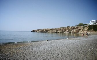 Avra Palm Hotel - pláž- letecký zájazd CK Turancar - Kréta, Koutsounari