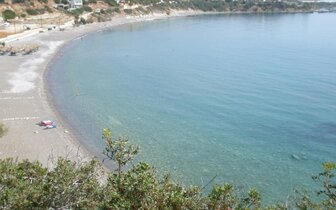 Avra Palm Hotel - pláž- letecký zájazd CK Turancar - Kréta, Koutsounari