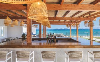 White Olive Marine Aquapark – bar na pláži – letecký zájazd CK Turancar – Kos - Tigaki