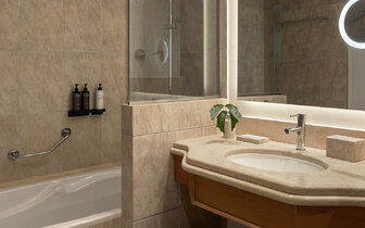 Grecotel Lux Me Kos - kúpelňa - letecky zájazd CK Turancar - Psalidi, Kos