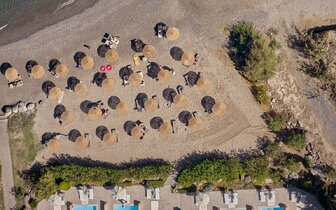 Grecotel Lux Me Kos - pláž - letecky zájazd CK Turancar - Psalidi, Kos