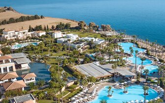 Grecotel Lux Me Kos - pohľad na hotel a bazény - letecky zájazd CK Turancar - Psalidi, Kos