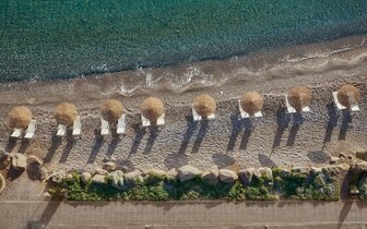 Grecotel Lux Me Kos - pláž - letecky zájazd CK Turancar - Psalidi, Kos