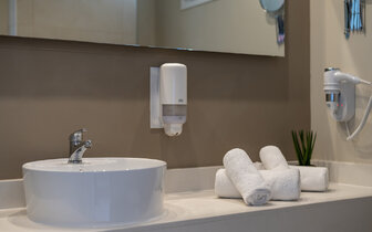 Akti Coast Club - kúpelňa - letecky zájazd CK Turancar - Marmari, Kos