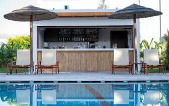 Akti Coast Club - bar pri bazéne - letecky zájazd CK Turancar - Marmari, Kos