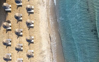 Akti Coast Club - pláž - letecky zájazd CK Turancar - Marmari, Kos