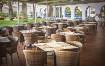 Blau Punta Reina - reštaurácia - letecký zájazd CK Turancar - Malorka, Cala Mandia