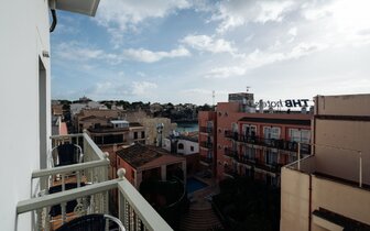THB Felip - výhľad z vedľajšej budovy - letecký zájazd CK Turancar - Malorka, Porto Cristo