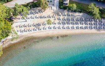 Marmaris Bay Resort - pláž - letecký zájazd CK Turancar - Turecko, Marmaris