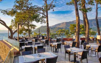 Marmaris Bay Resort - reštaurácia - letecký zájazd CK Turancar - Turecko, Marmaris