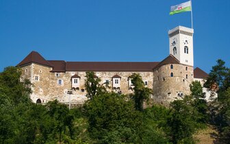 CK Turancar, autobusový poznávací zájazd, Slovinsko a Plitvické jazerá, Ljubljanský hrad