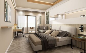 Hotel Mediteranean - izba - letecký zájazd CK Turancar - Rodos, Rodos