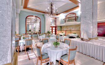 Hotel Mediteranean - reštaurácia - letecký zájazd CK Turancar - Rodos, Rodos