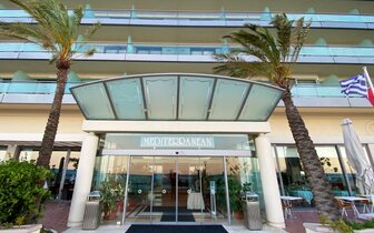 Hotel Mediteranean - vstup do hotela - letecký zájazd CK Turancar - Rodos, Rodos