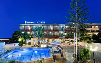 Minos Hotel - hotel - letecký zájazd CK Turancar - Kréta, Rethymno