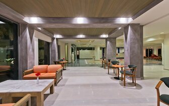 Minos Hotel - lobby - letecký zájazd CK Turancar - Kréta, Rethymno