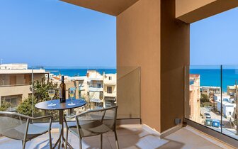 Minos Ambassador - balkón - letecký zájazd CK Turancar - Kréta, Rethymno