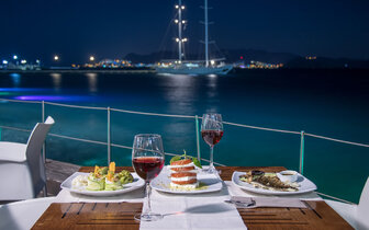 Kos Aktis Art - večerný pohľad na more - letecky zájazd CK Turancar - Kos, Kos