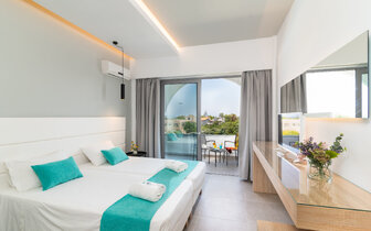 Hotel Happy Days - dvojlôžková izba - letecký zájazd CK Turancar - Theologos, Rodos
