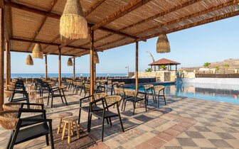 Hotel Costa Lindia beach - reštaurácia - letecký zájazd CK Turancar (Rodos, Lardos)