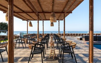 Hotel Costa Lindia beach - reštaurácia - letecký zájazd CK Turancar (Rodos, Lardos)