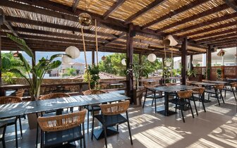 Hotel Costa Lindia beach - reštaurácia - letecký zájazd CK Turancar (Rodos, Lardos)