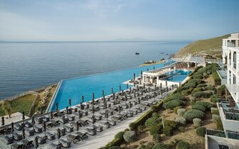 Kos Michelangelo Resort@Spa - letecký pohľad na hotel - letecky zájazd CK Turancar - Agios Fokas, Kos 