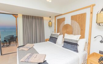 Sovereign Beach - dvojlôžková izba výhľad na more - letecky zájazd CK Turancar - Kardamena, Kos
