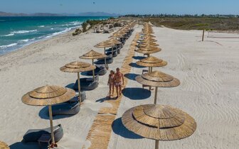 Hotel D´Andrea Lagoon - pláž - letecky zájazd CK Turancar - Marmari, Kos