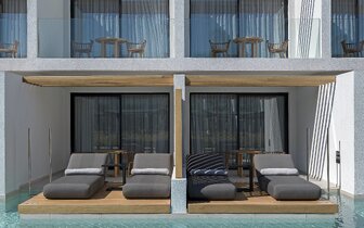 Hotel D´Andrea Lagoon - izby DELUXE swimm up - letecky zájazd CK Turancar - Marmari, Kos