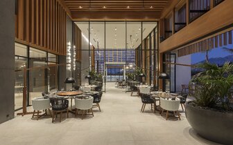 Hotel D´Andrea Lagoon - reštaurácia - letecky zájazd CK Turancar - Marmari, Kos