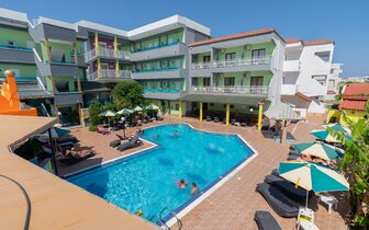 Grecian Fantasia resort - hotel s bazénom - letecký zájazd CK Turancar - Rodos, Faliraki