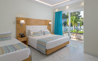 Hotel Oceanis Park - dvojlôžková izba s prístelkou - letecký zájazd CK Turancar - Ixia, Rodos Hotel Oceanis Park - dvojlôžková izba s prístelkou - letecký zájazd CK Turancar - Ixia, Rodos