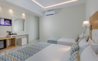 Hotel Oceanis Park - dvojlôžková izba s prístelkou - letecký zájazd CK Turancar - Ixia, Rodos Hotel Oceanis Park - dvojlôžková izba s prístelkou - letecký zájazd CK Turancar - Ixia, Rodos
