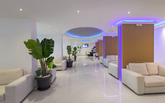 Hotel Oceanis Park - lobby - letecký zájazd CK Turancar - Ixia, Rodos Hotel Oceanis Park - lobby - letecký zájazd CK Turancar - Ixia, Rodos
