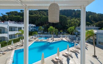 Hotel Oceanis Park - bazén - letecký zájazd CK Turancar - Ixia, Rodos Hotel Oceanis Park - bazén - letecký zájazd CK Turancar - Ixia, Rodos