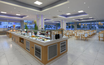 Hotel Oceanis Park - reštaurácia - letecký zájazd CK Turancar - Ixia, Rodos Hotel Oceanis Park - reštaurácia - letecký zájazd CK Turancar - Ixia, Rodos