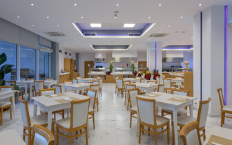 Hotel Oceanis Park - reštaurácia - letecký zájazd CK Turancar - Ixia, Rodos Hotel Oceanis Park - reštaurácia - letecký zájazd CK Turancar - Ixia, Rodos