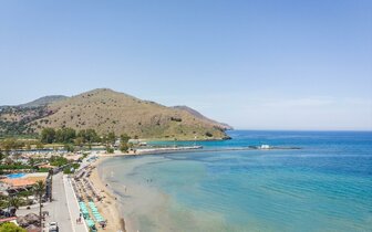 Apollon Hotel - pláž - letecký zájazd CK Turancar - Kréta, Agios Nikolaos